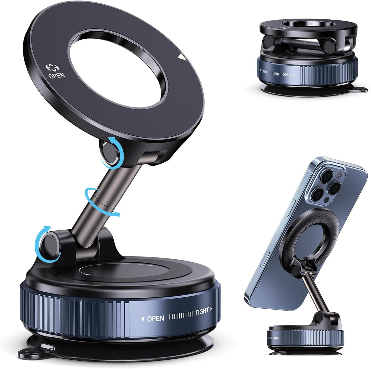 MagBase 360° Foldable Magnetic Car Mount