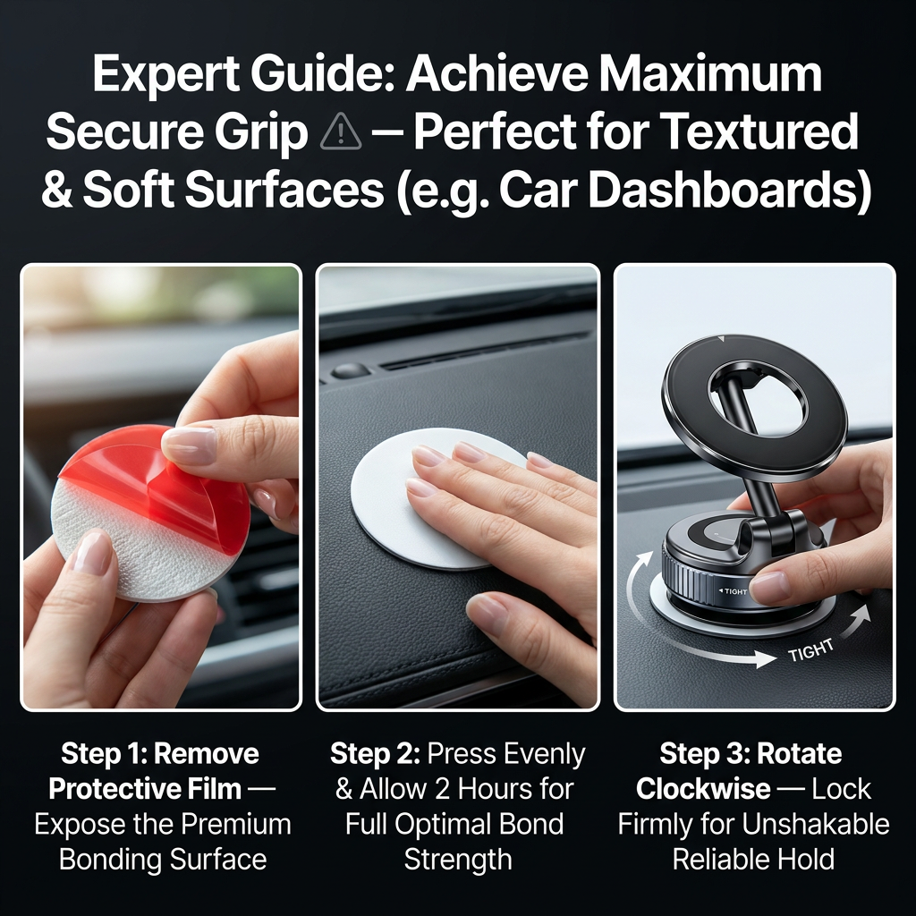 MagBase 360° Foldable Magnetic Car Mount