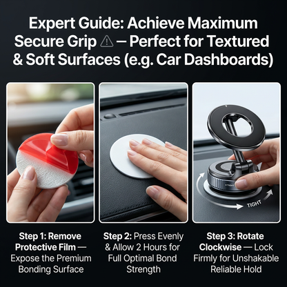 MagBase 360° Foldable Magnetic Car Mount