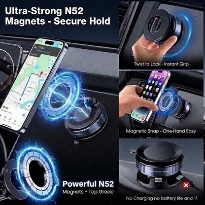 MagBase 360° Foldable Magnetic Car Mount