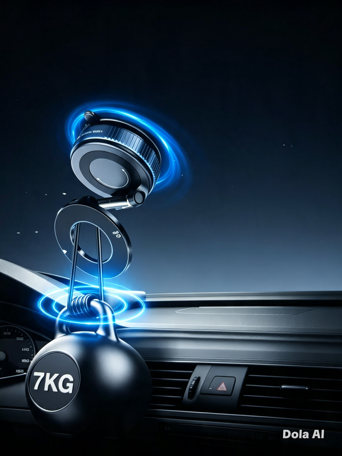 MagBase 360° Foldable Magnetic Car Mount